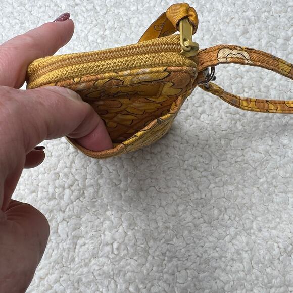 Sisters ID Wristlet Wallet Mustard Print - Picture 3 of 9